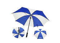 Портативный крепкий зонтик гольфа, стойкость автомобиля зонтика гольфа открытая высокая поставщик