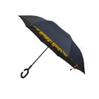 Слой руководства открытый близкий двойной перевернул зонтик, перевернутый зонтик дождя поставщик
