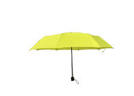 Желтый сложите вверх зонтик, облегченную складывая рамку зонтика сильную поставщик