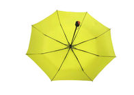 Желтый сложите вверх зонтик, облегченную складывая рамку зонтика сильную поставщик
