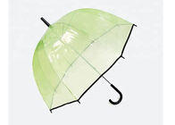 Зонтики дождя ясности ткани Пое пластиковые, прозрачный автомобиль зонтика купола открытый поставщик