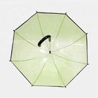 Зонтики дождя ясности ткани Пое пластиковые, прозрачный автомобиль зонтика купола открытый поставщик