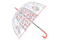 Легкие открытые ясные пластиковые зонтики 23 дождя медленно двигают печатание 8 цифров нервюр поставщик
