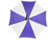 Пурпурная белизна напечатала вал металла ручки 10мм крюка зонтиков гольфа пластиковый поставщик