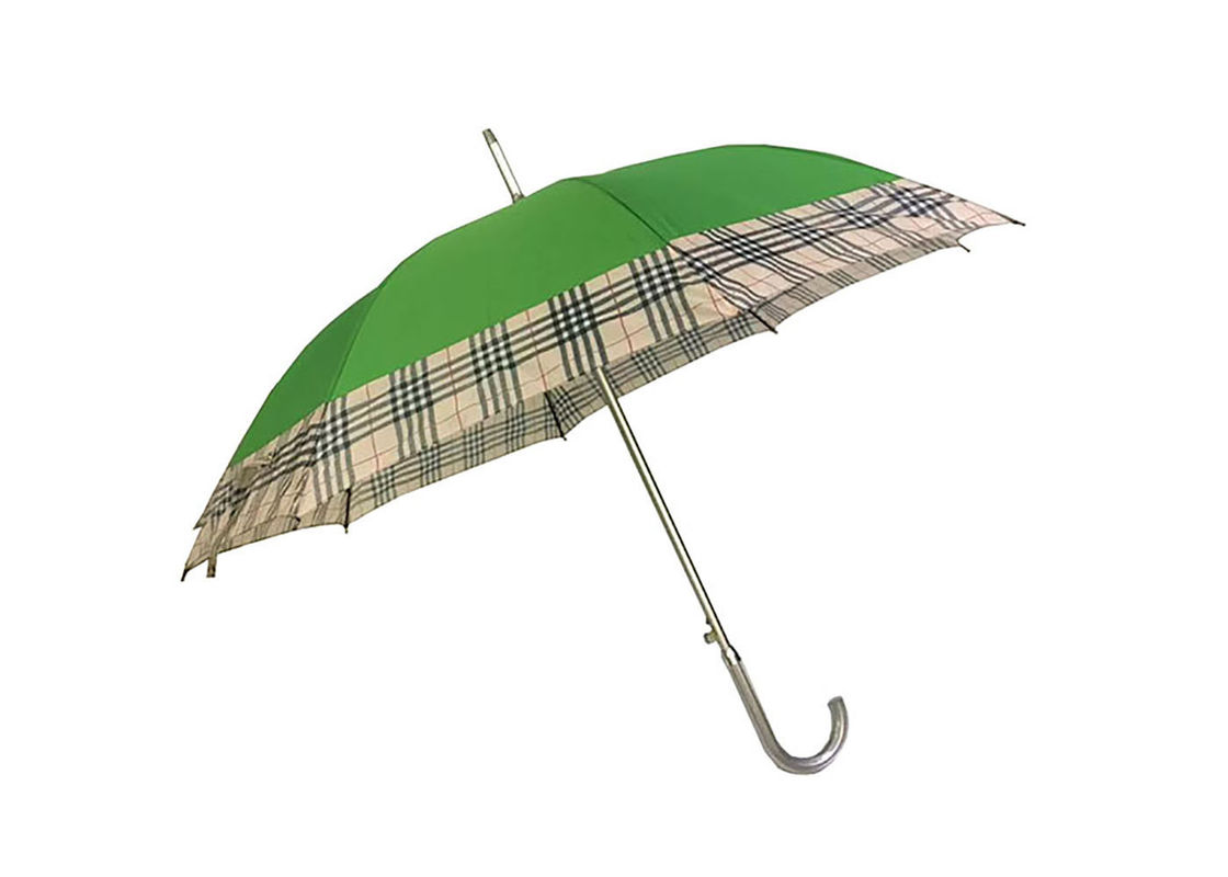 Зеленый зонтик ручки дж, автомобиль вала зонтика отверстия собственной личности алюминиевый открытый поставщик