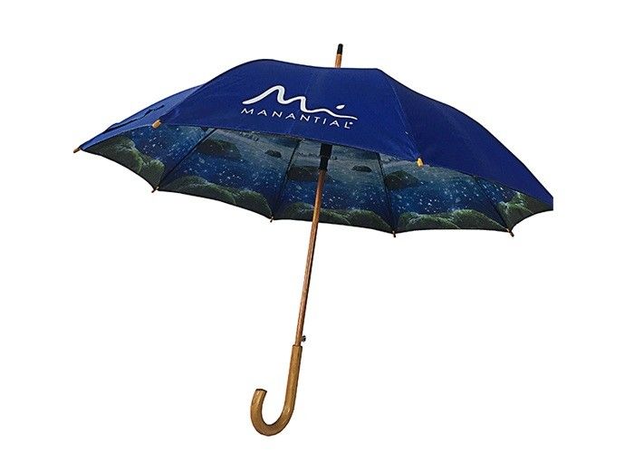 Двойной зонтик напечатанный сенью для рекламировать подгонянный дизайн логотипа легкий для того чтобы высушить поставщик