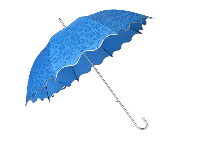 Анти- ультрафиолетовые покрытые заклеймленные зонтики гольфа, вал зонтика гольфа сени сильный поставщик
